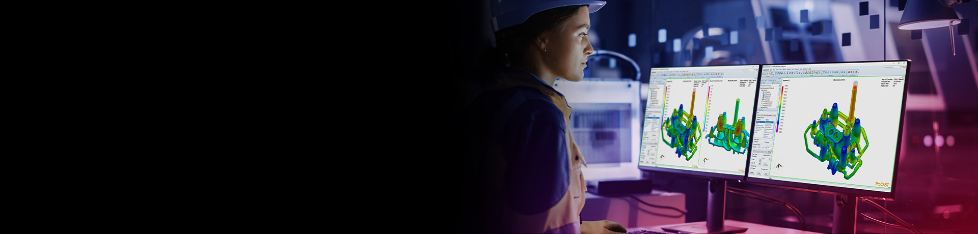 Move towards zero defects with virtual manufacturing for industrial heavy machinery.