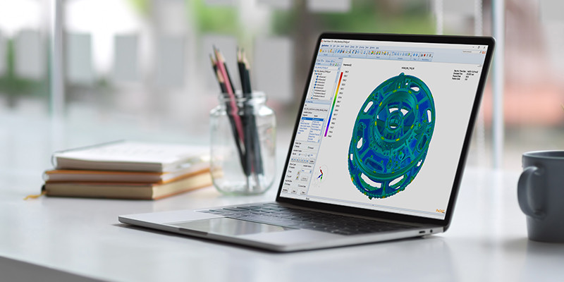 ProCAST Laptop Simulation