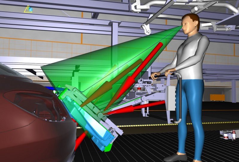 Virtual Reality Simulation Mercedes Hybrid 