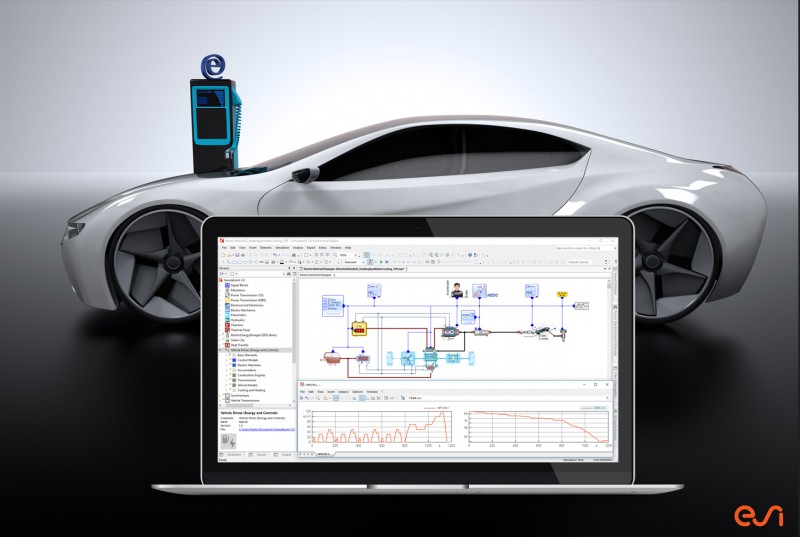 ESI IN SystemModeling SimulationX ElectricVehicle small