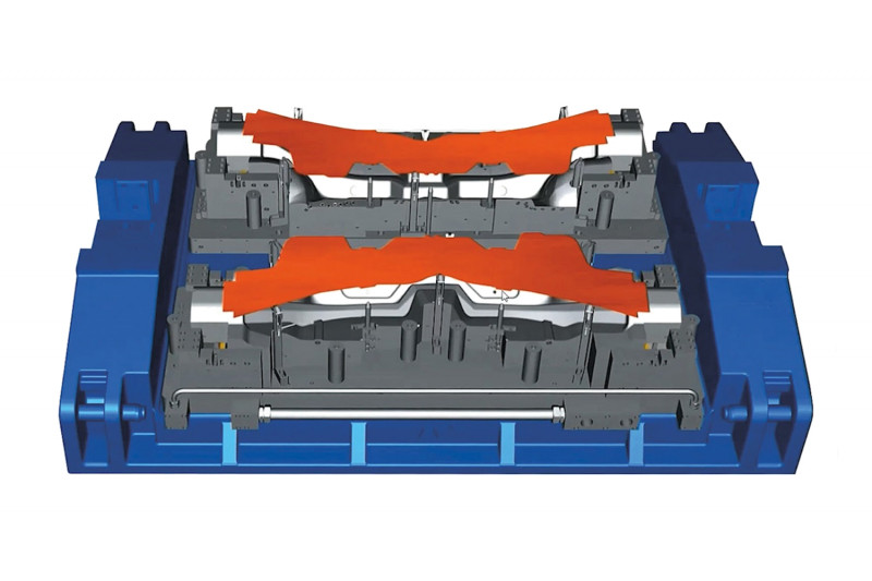 Realistic illustration of forming