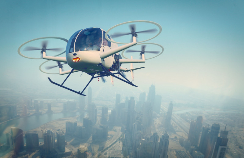 An eVTOL aircraft concept