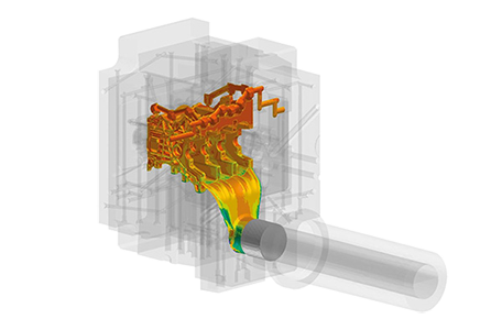 Simulation_Moulage_Sous_Pression_ProCAST