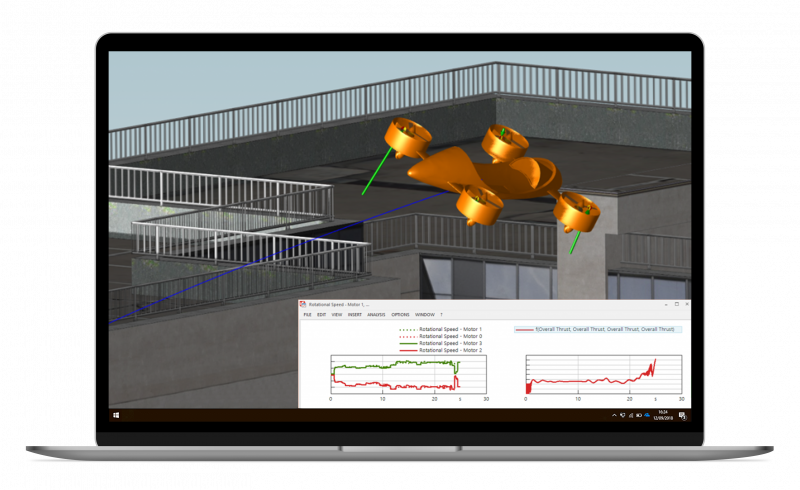 SimulationX system simulation laptop simulation Aerospace