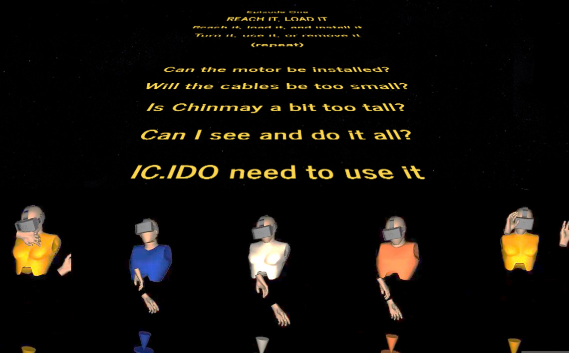 ICIDO dancing manequins