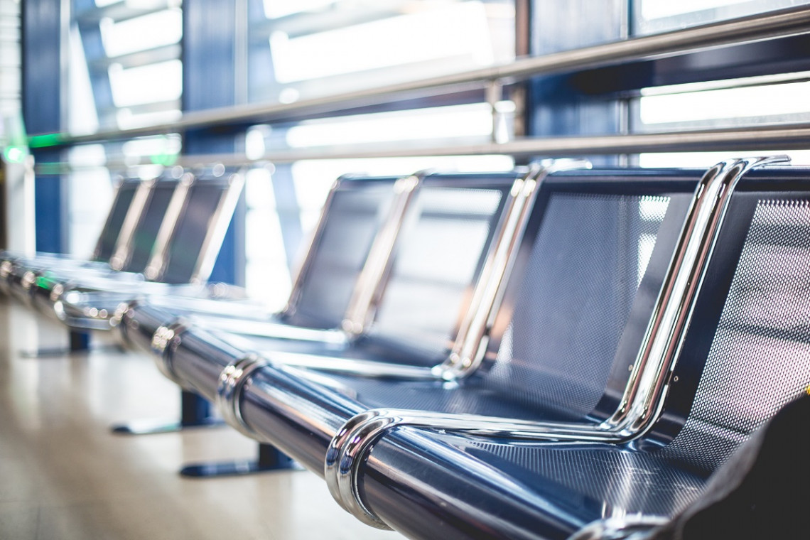 empty airport terminal seats in waiting area picjumbo com