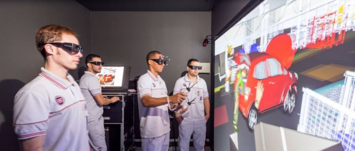 The team reviewing the Fiat Argo