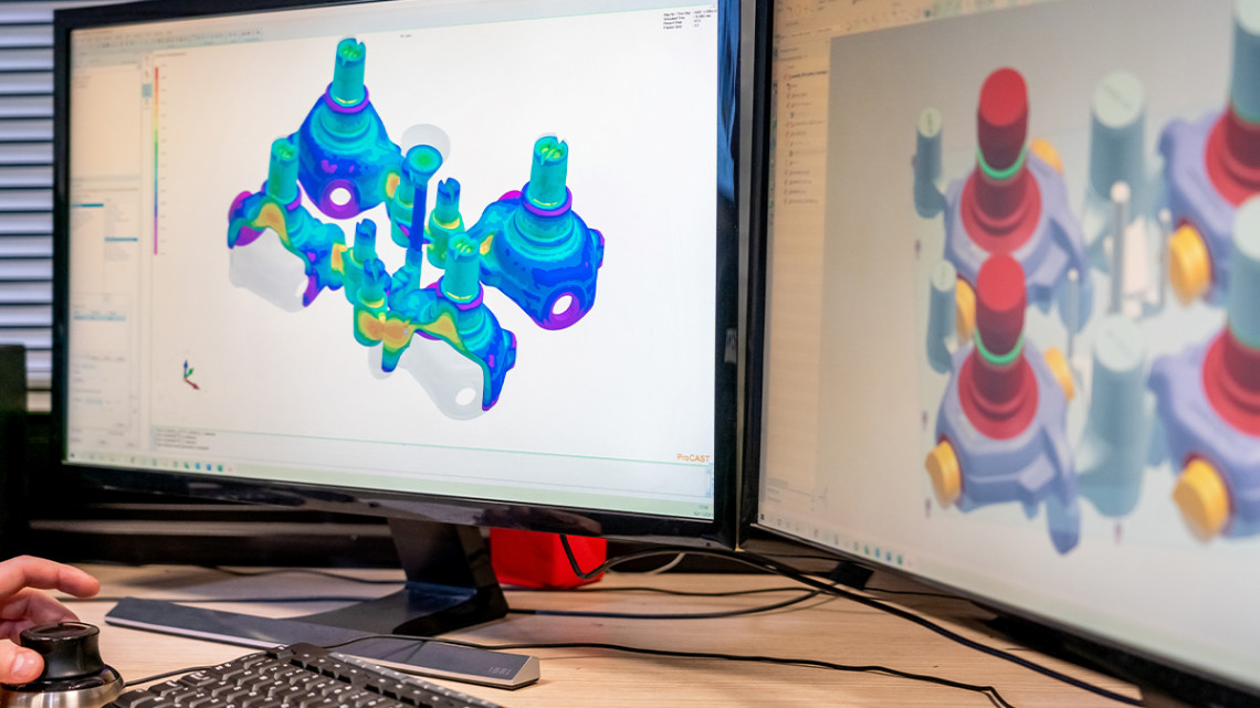 ESI Ironcasting ECOTRE ProCAST Casting Simulation software