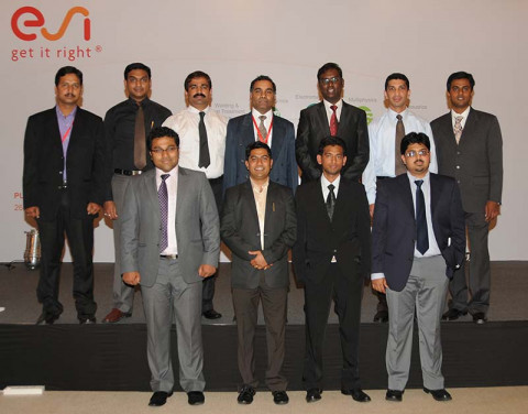 ESI India team present at the India Forum
