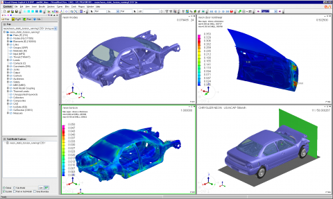 Visualizing Virtual Performance Solution results in the Visual-Viewer dedicated environment