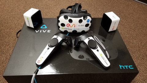 ESI IC.IDO 11 runs on HTC Vive Business Edition.