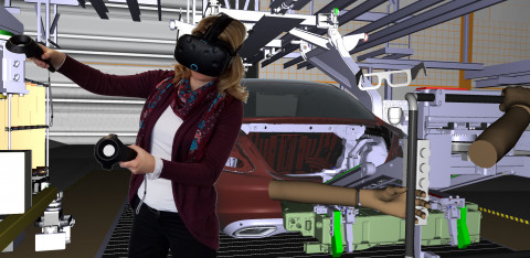 NVIDIA VRWorks enables ESI IC.IDO users to nimbly scale individual immersive desktop HMD evaluations to drive CAVE or Powerwall reviews
