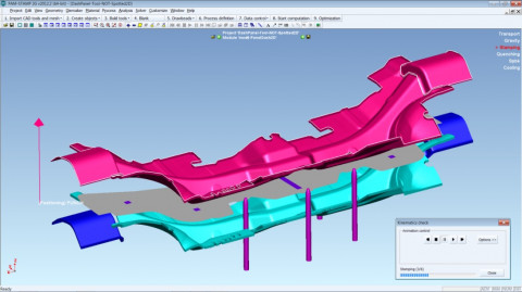 Feasibility Forming Simulation with Forming simulation software